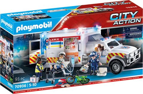 Playmobil US. First Aid Vehicle (70936)  / Playmobil   